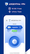 VPN Argentina - Get AR IP ဖန်သားပြင်ဓာတ်ပုံ 0