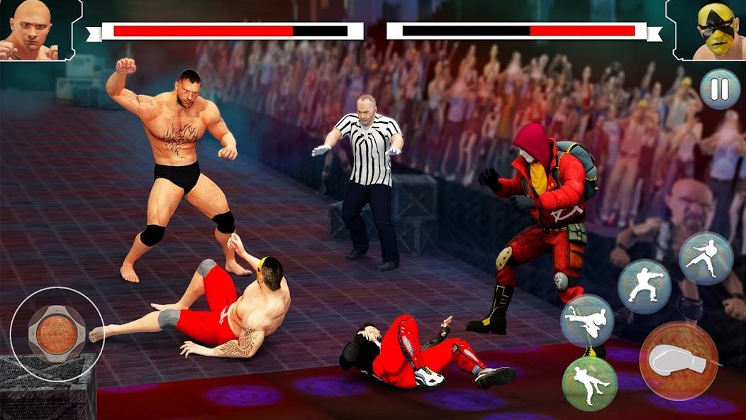 Beat Em Up Wrestling Game Mod Capture d'écran 1