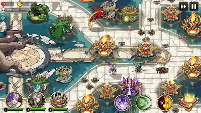 Kingdom War: Tower Defense TD Ảnh chụp màn hình 2