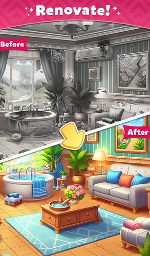 Princess Home Cleaning Games स्क्रीनशॉट 1