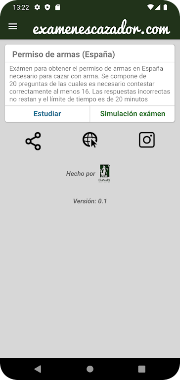 ExamenesCazador.com 螢幕截圖 0