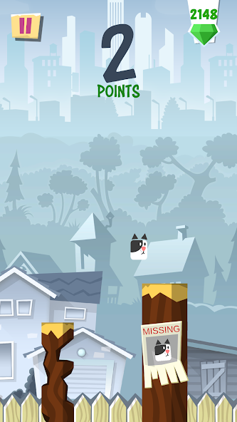 Cat Pet Jump! Arcade Games Mod ဖန်သားပြင်ဓာတ်ပုံ 2