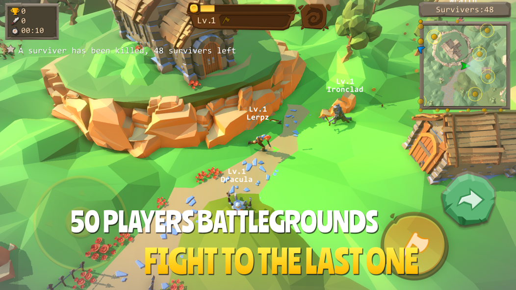 AXE.IO - Survival Battleground Mod Скриншот 2