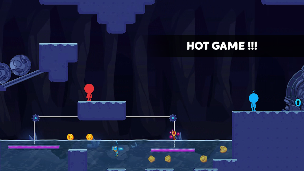 Stick World: Red Blue Journey Mod 螢幕截圖 3