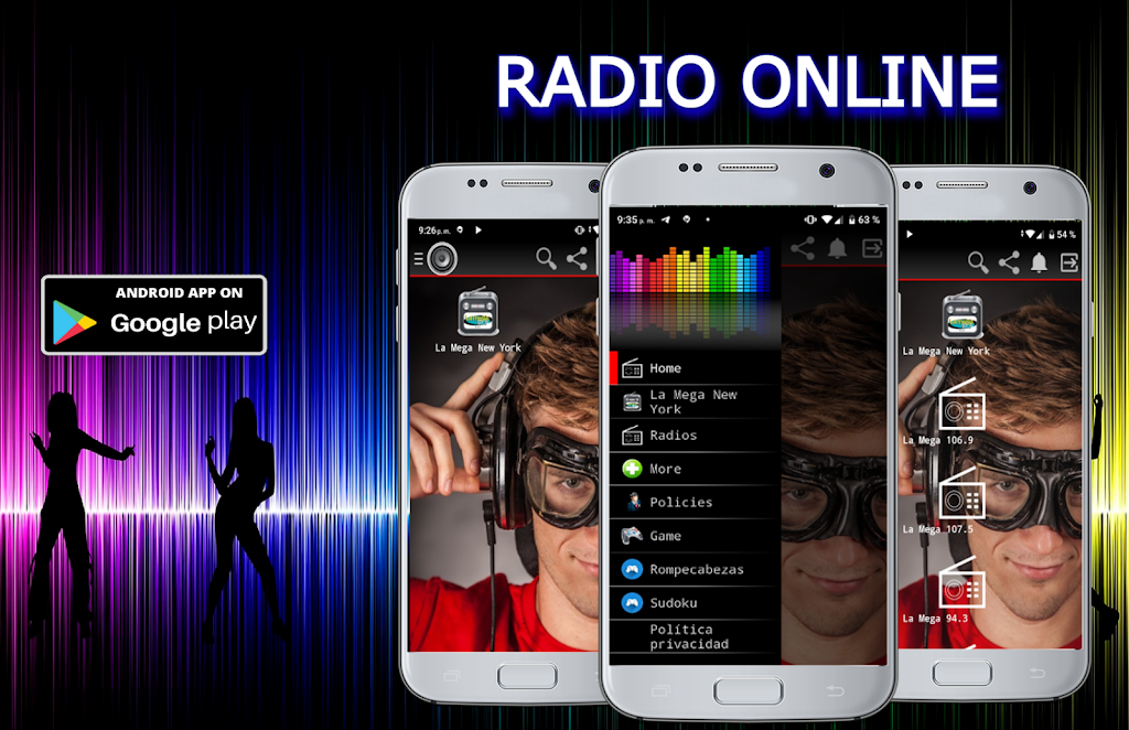 La mega 97.9 station Online 螢幕截圖 2