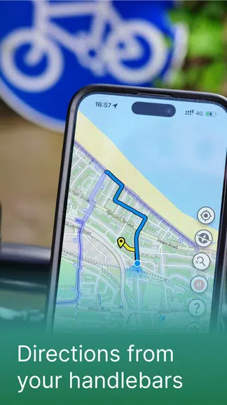 Schermata World Bike Map: GPS Navigation 2