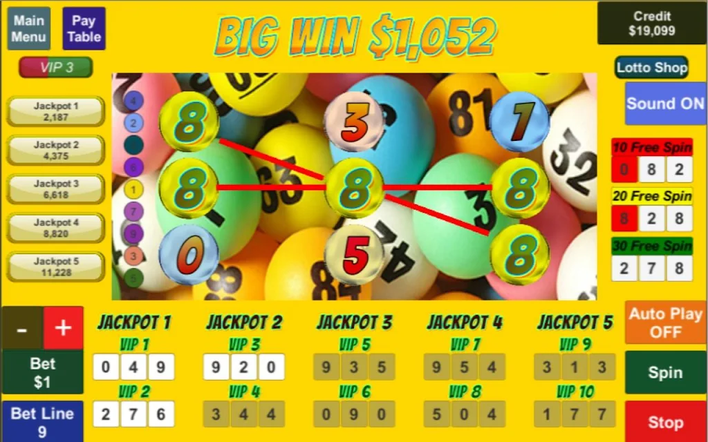 Slots - Lotto Jackpot Capture d'écran 1