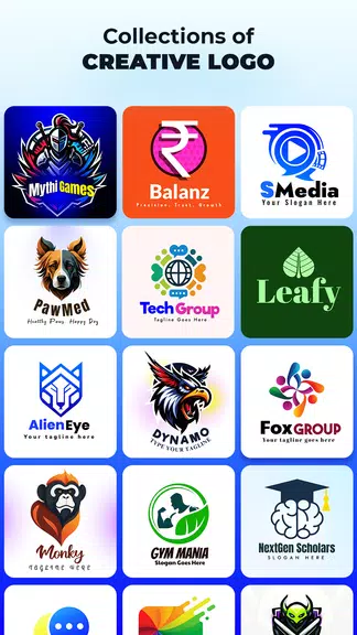 Logo Maker - Create 3D Logos Ảnh chụp màn hình 0