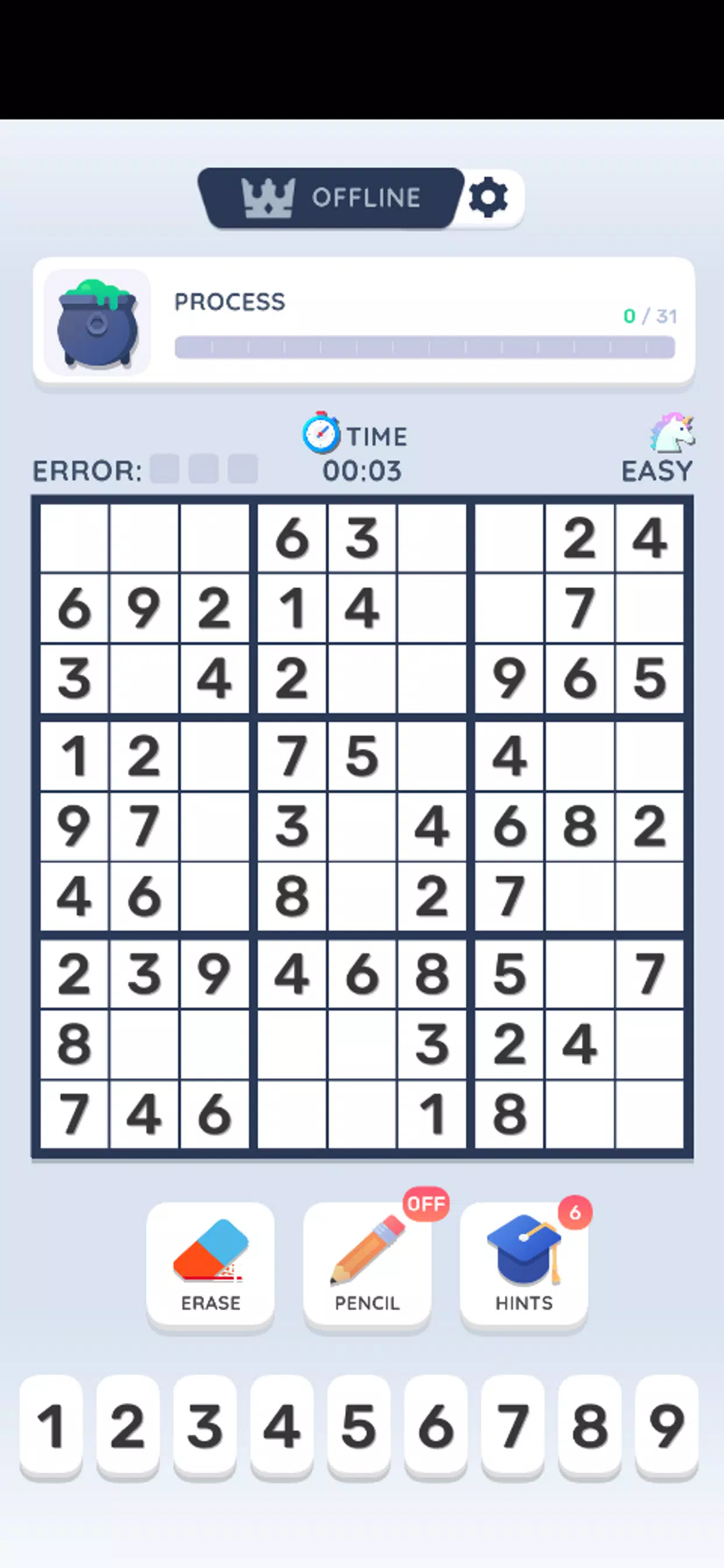 Sudoku Online Captura de pantalla 1