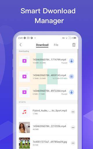 Video Downloader : Save Video Zrzut ekranu 1