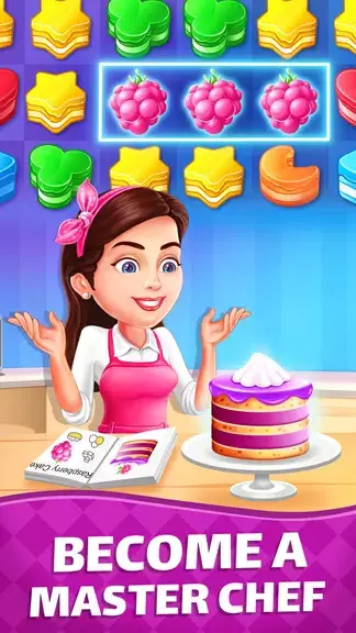 Cake Blast: Match 3 Games Schermafbeelding 0