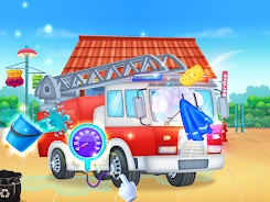 Truck wash games for boys Ảnh chụp màn hình 2