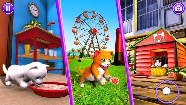 Pet Cat Simulator Cat Games ဖန်သားပြင်ဓာတ်ပုံ 0