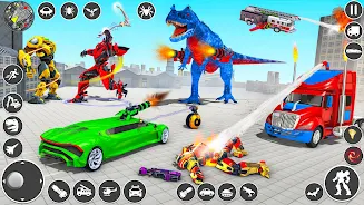 Robot Game Mobil pmk Car Games স্ক্রিনশট 3