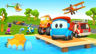 Leo 2: Puzzles & Cars for Kids 스크린샷 0