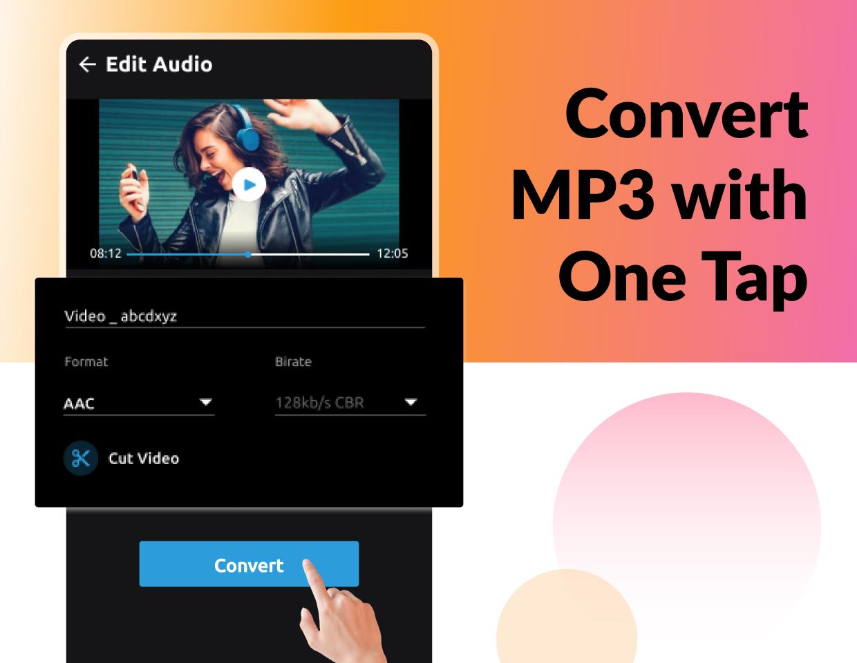 MP3 Converter: Video Converter 스크린샷 1