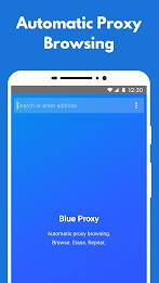 Blue Proxy: proxy browser VPN 螢幕截圖 1