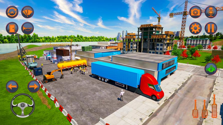 US Cargo Truck Games 3D 螢幕截圖 3