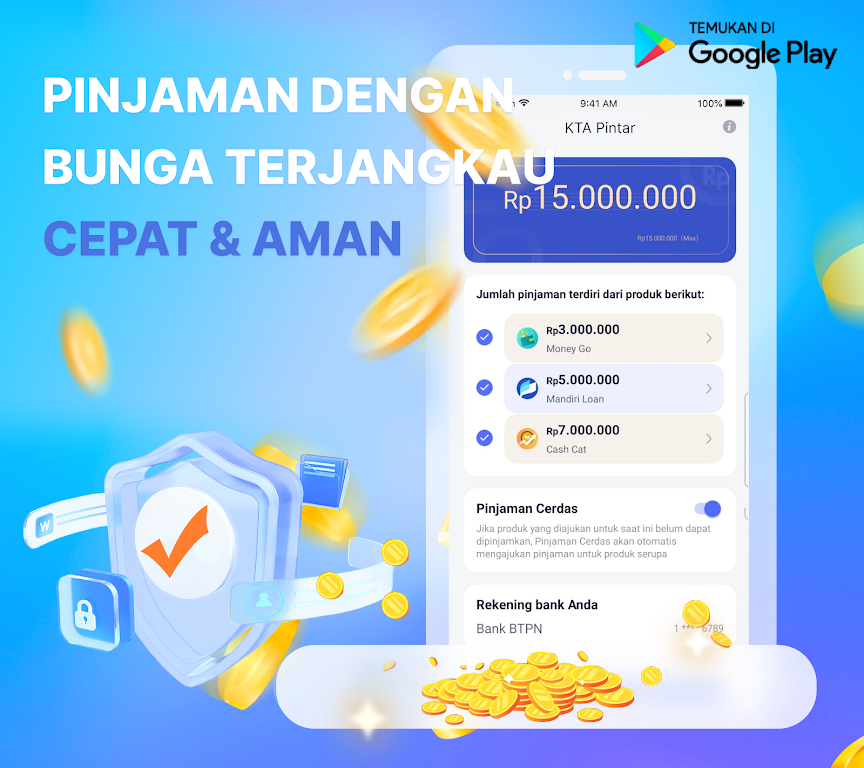 KTA Pintar–Cash Pro 스크린샷 2