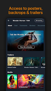 Moviebase: Trakt Movie Tracker 螢幕截圖 1
