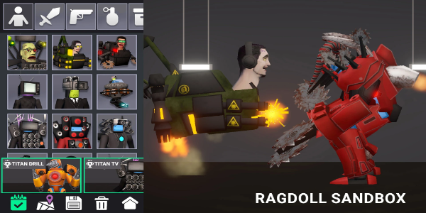 Last Play: ragdoll sandbox ဖန်သားပြင်ဓာတ်ပုံ 1