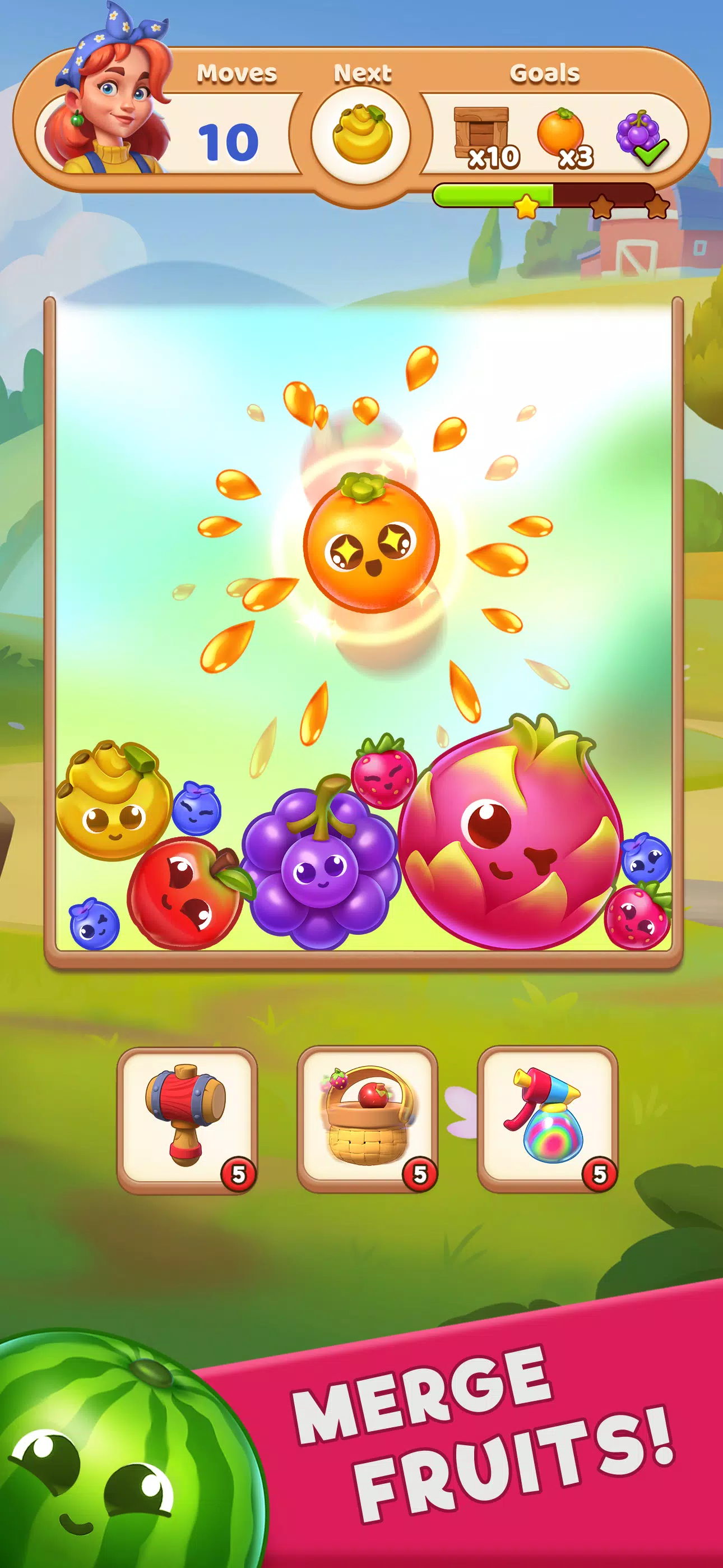 FruitFall! Captura de tela 0