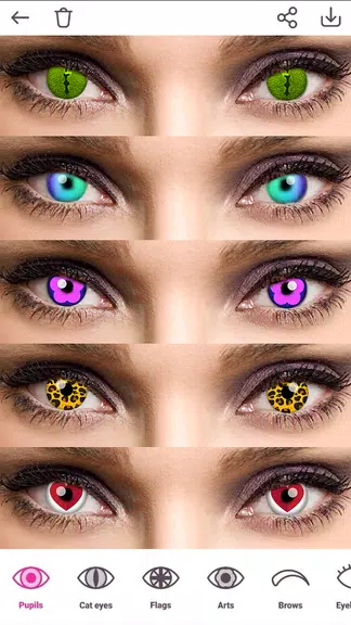 Eye Color Changer ဖန်သားပြင်ဓာတ်ပုံ 0