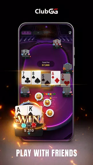 ClubGG Poker スクリーンショット 1