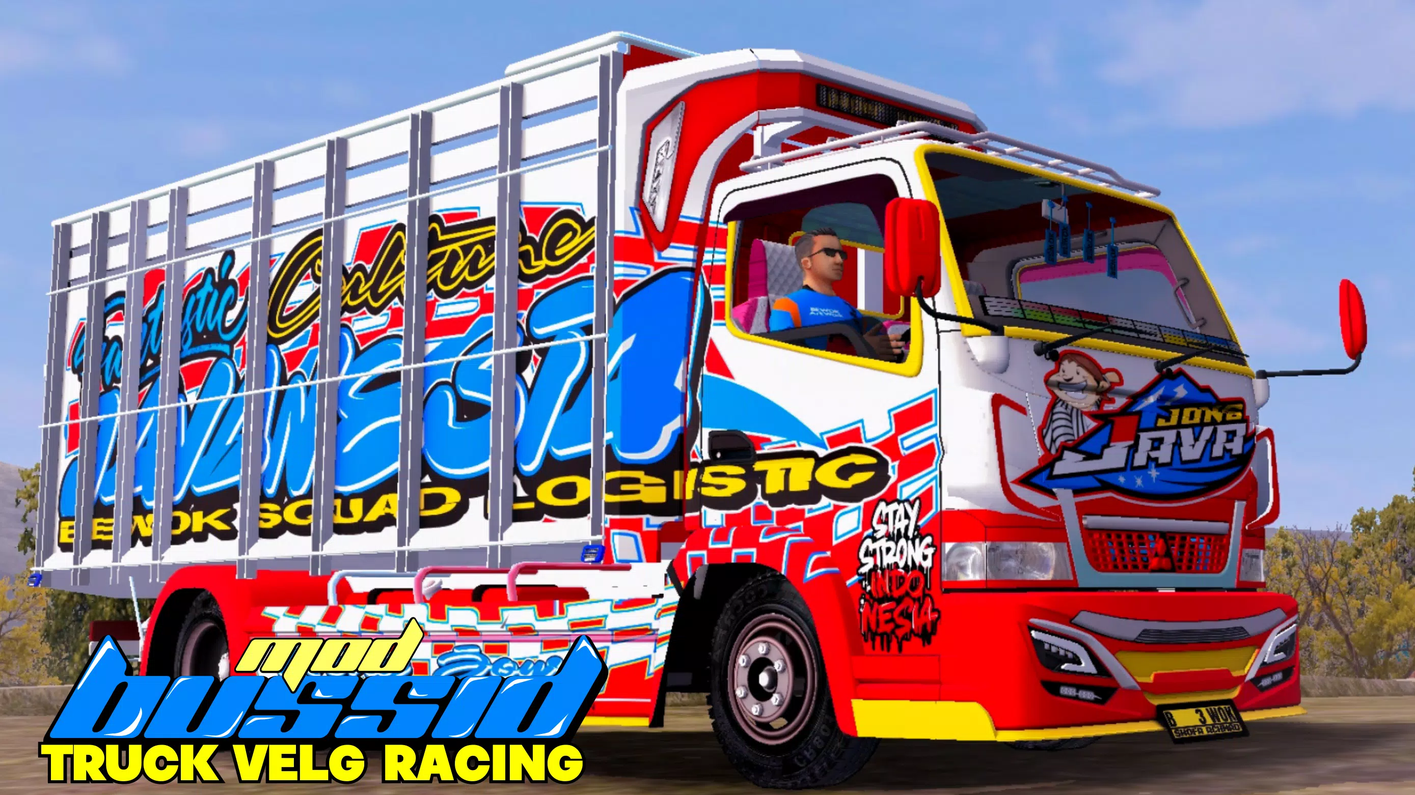 Mod Bussid Truck Velg Racing ภาพหน้าจอ 0