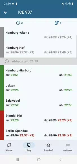 Ist mein Zug pünktlich? スクリーンショット 0