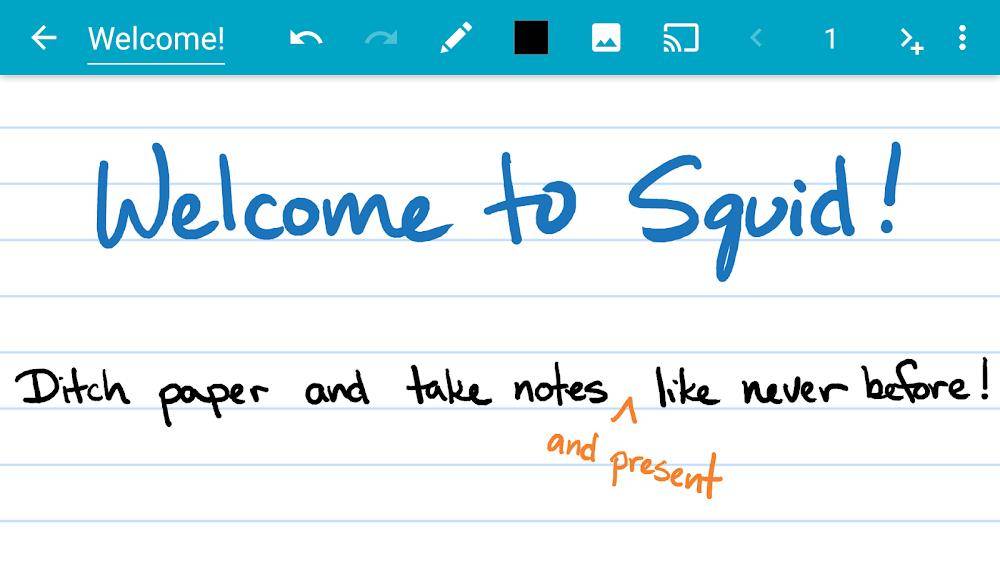 Squid: Take Notes, Markup PDFs ภาพหน้าจอ 0