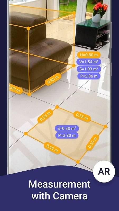 AR Ruler App ภาพหน้าจอ 3