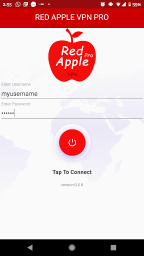 Red Apple VPN Pro Captura de pantalla 0