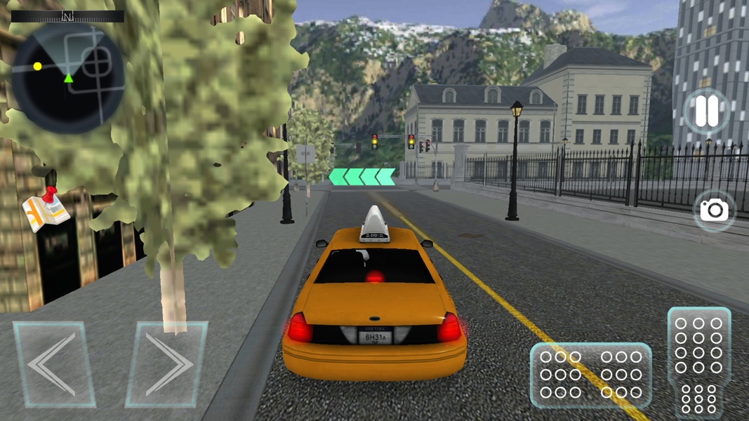 City Taxi Driver Sim Capture d'écran 0