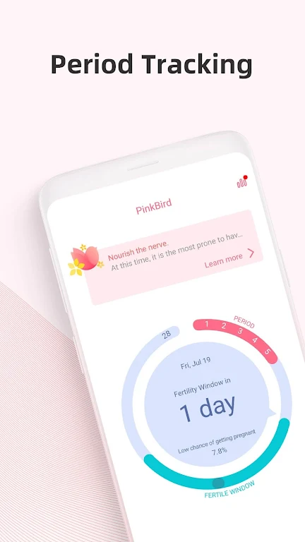 PinkBird Period Tracker Screenshot 0