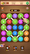 Number Puzzle-bubble match Capture d'écran 1