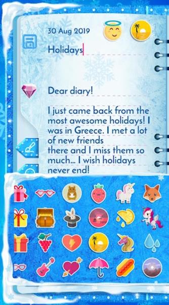 Winter Princess Diary স্ক্রিনশট 3