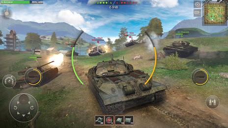 Battle Tanks: Online War games Ảnh chụp màn hình 0