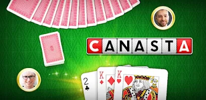 Canasta Multiplayer Card Game Schermafbeelding 0