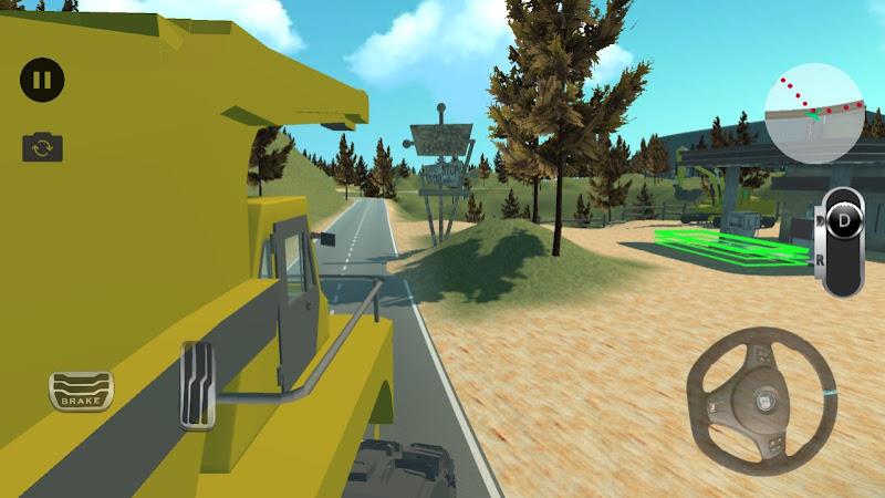 Mining truck game - Excavator Tangkapan skrin 2