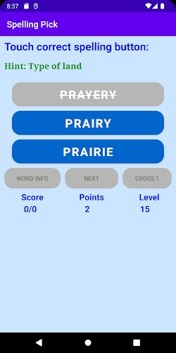 Spelling Pick Capture d'écran 1