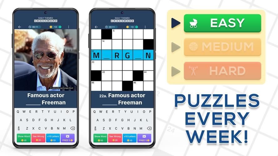Daily Themed Crossword Puzzles Captura de tela 2