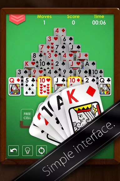 Pyramid Solitaire Premium Card স্ক্রিনশট 1