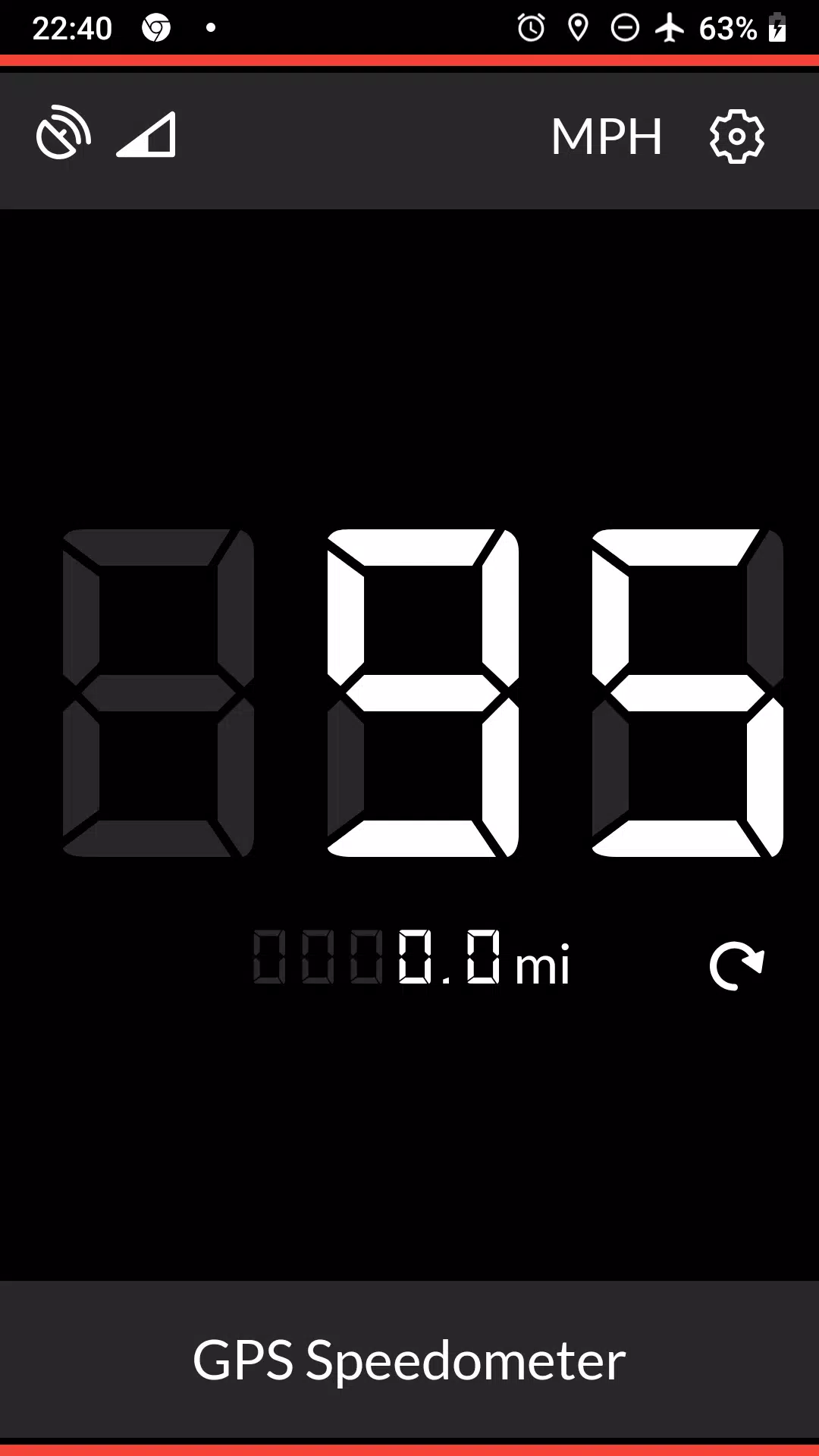 GPS Speedometer Ảnh chụp màn hình 0