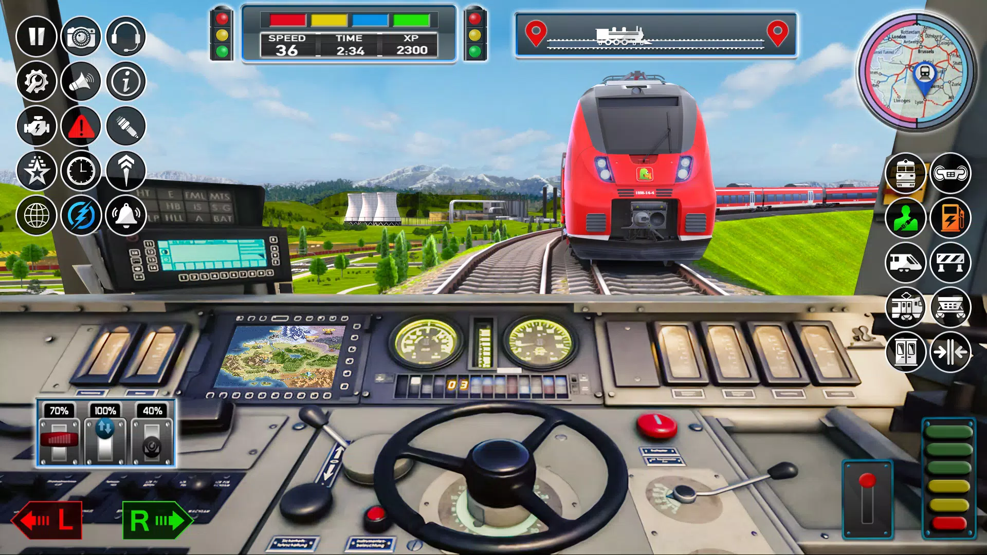 City Train Game Tangkapan skrin 0