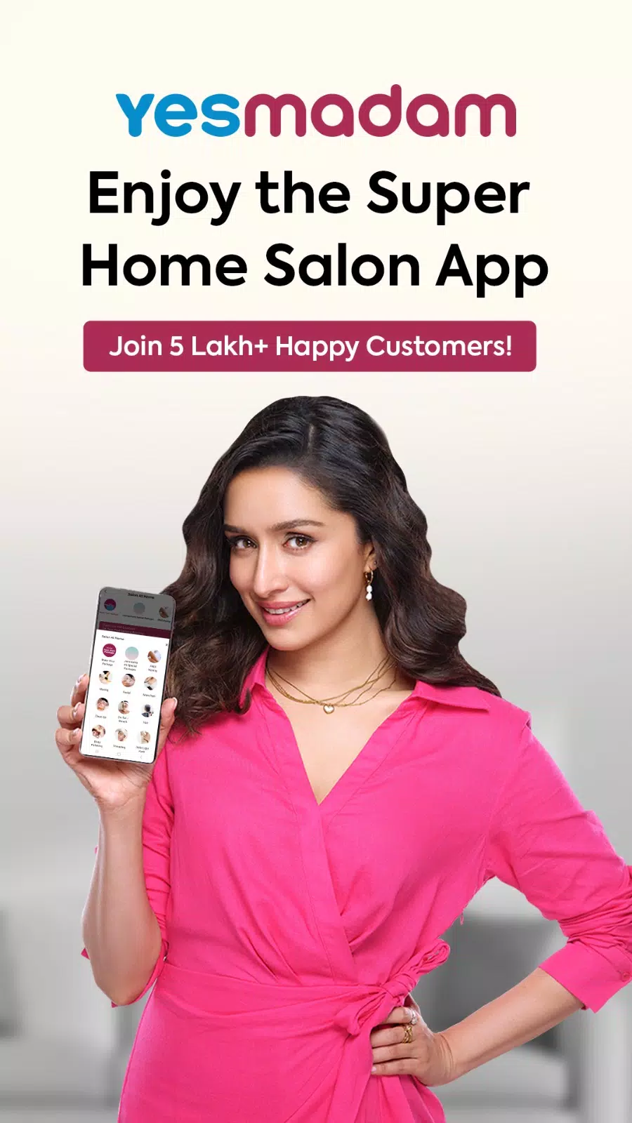 Yes Madam - Salon at Home Screenshot 0