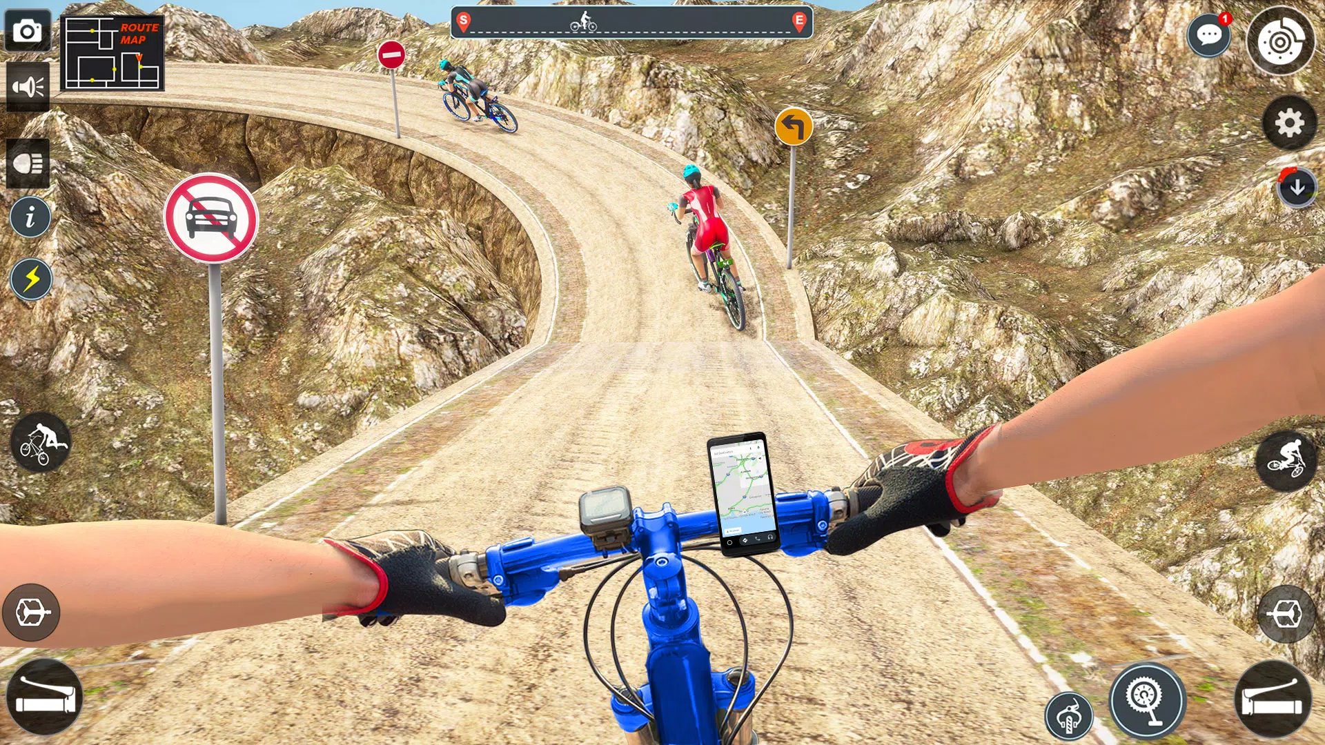 BMX Cycle Stunt Game 3D Capture d'écran 0