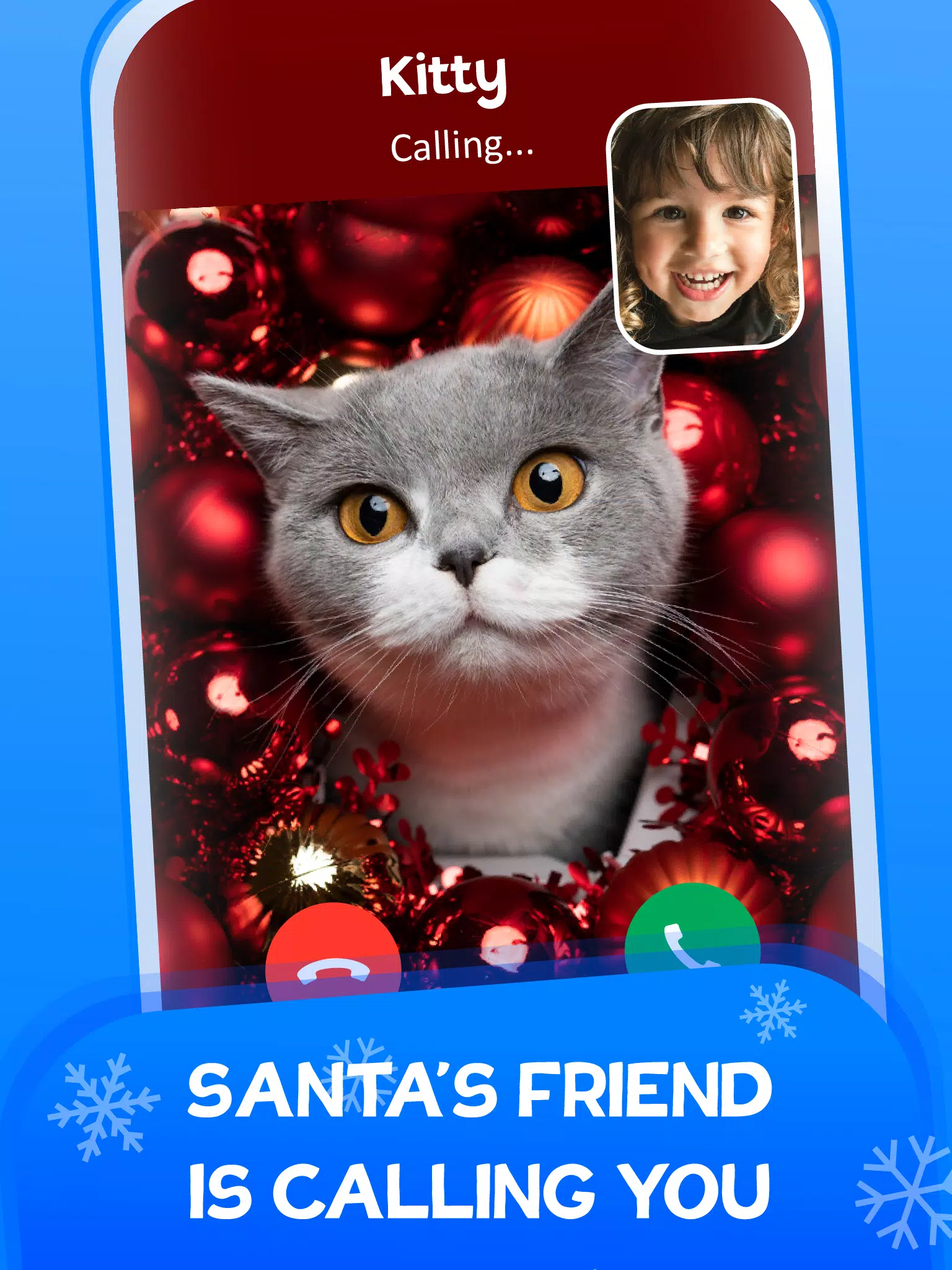 Christmas Prank Call for Kids 螢幕截圖 1