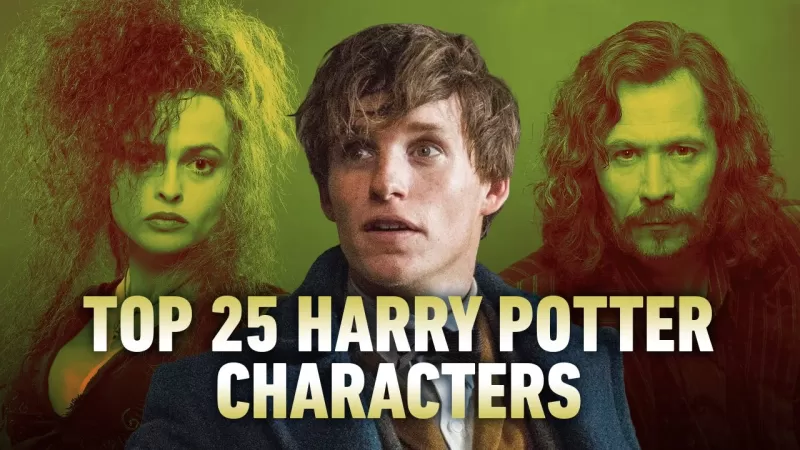 En İyi 25 Harry Potter Karakter: Filmler ve Kitaplar