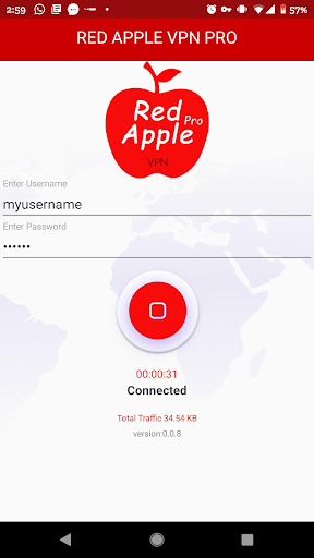 Red Apple VPN Pro Captura de pantalla 1